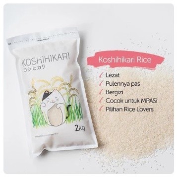 

Koshihikari Rice Beras Jepang 2kg dan 5kg | Japan Japanese Rice