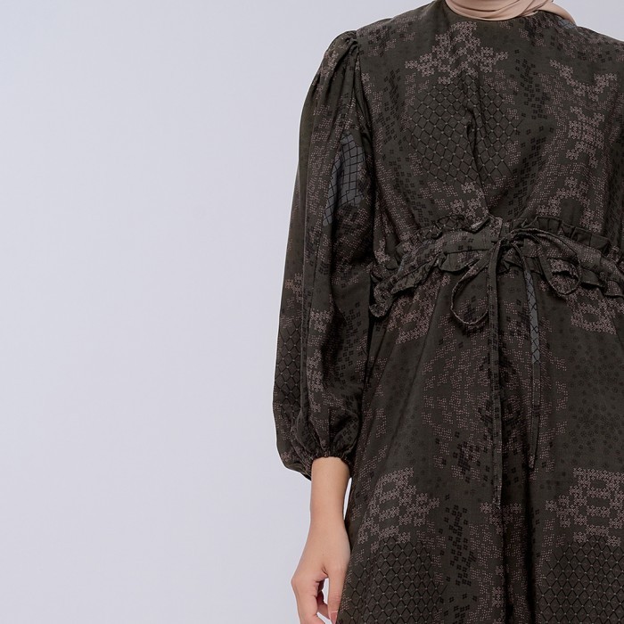 ZM Zaskia Mecca - Twila Truffle Gamis - Jelita Indonesia - Bengkulu - M