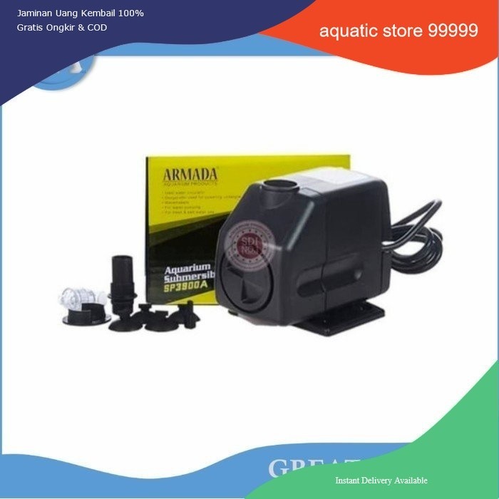 aquarium ikan pompa celup water pump armada SP 105 A
