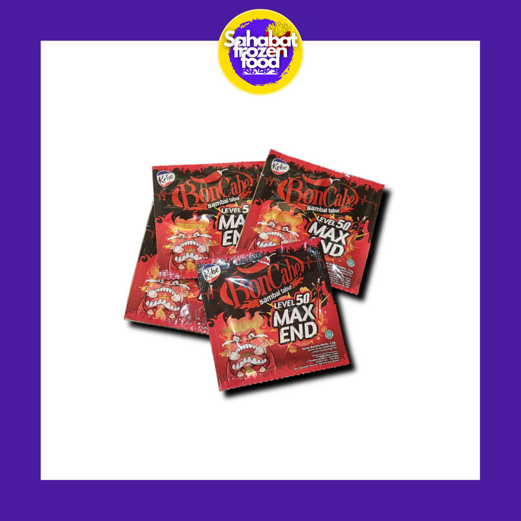 

Kobe BonCabe / Sambal Tabur Lvl 50 Maxend Sachet