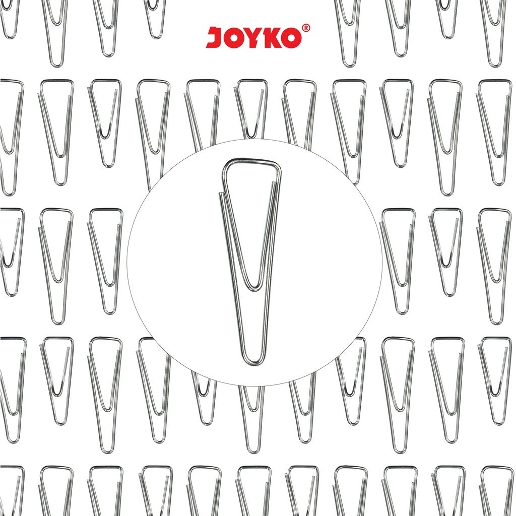 

Trigonal Clip Klip Penjepit Kertas Segitiga Joyko