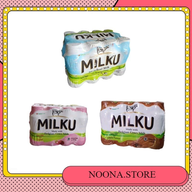 

Baru!!! SUSU MILKU UHT 200ml 1 PACK ISI 12 BOTOL ORIGINAL TERMURAH