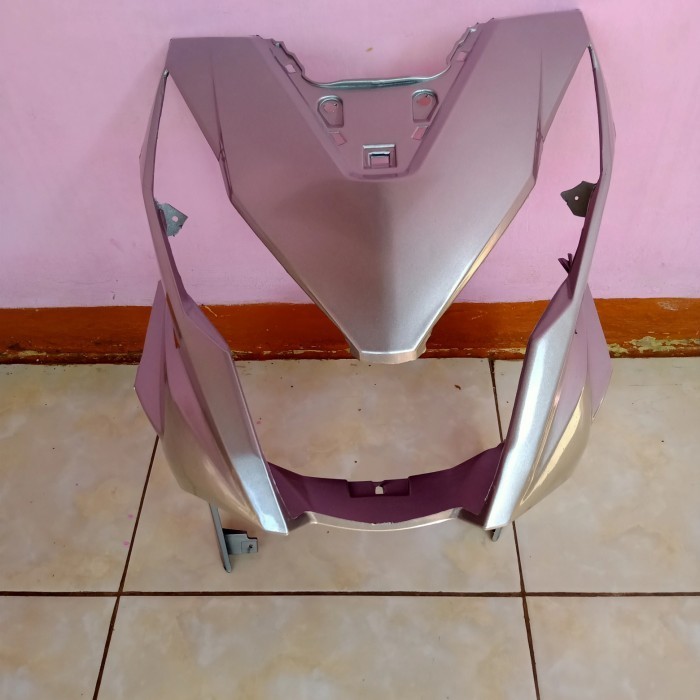 Tameng body depan Beat street 2017 - silver doff