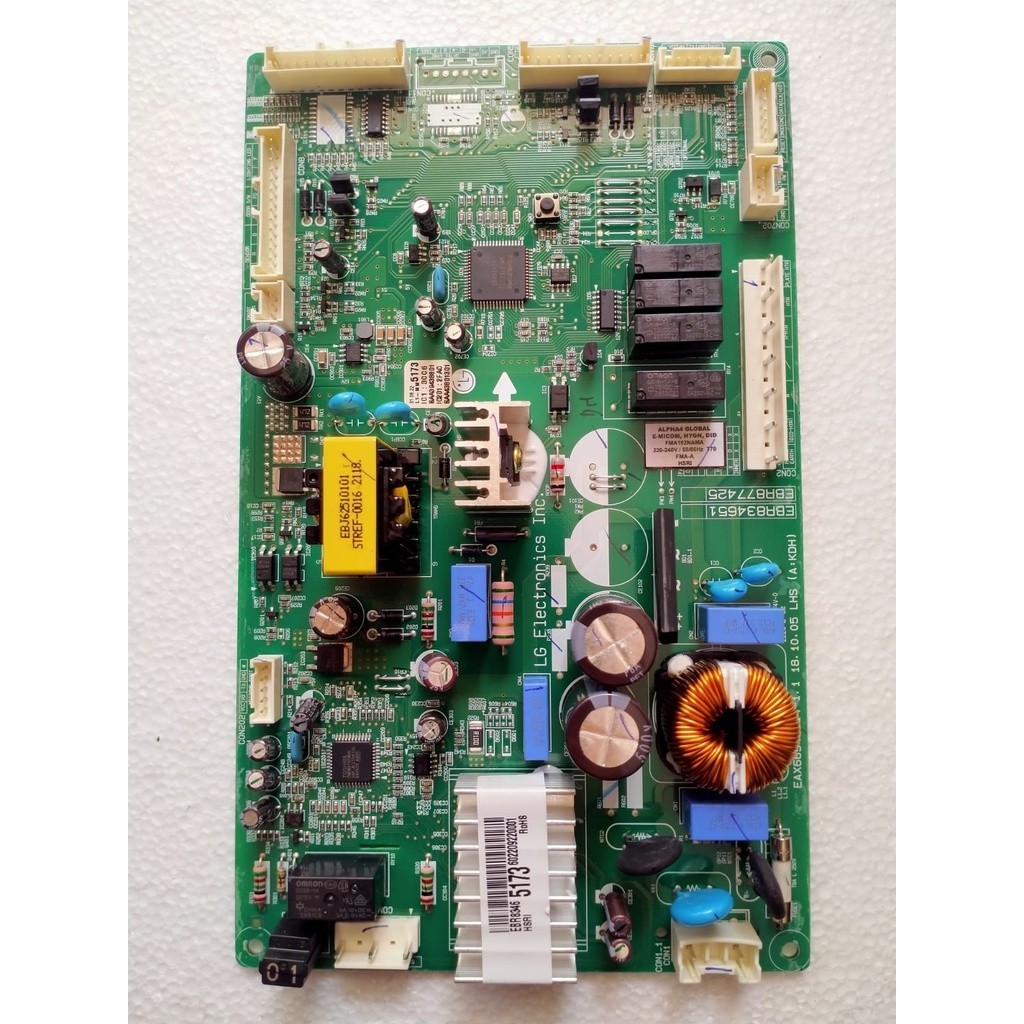 PCB MAIN EBR83465173 KULKAS LG GN-A702 GN-C422 GN-C602 GN-H432 GN-H602 GN-H702