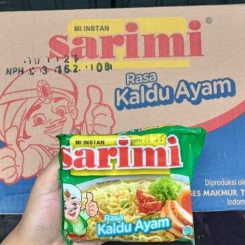 

MIE SARIMI SARIMIE KALDU AYAM 1 DUS ISI 40 BUNGKUS - + PACKING DUS