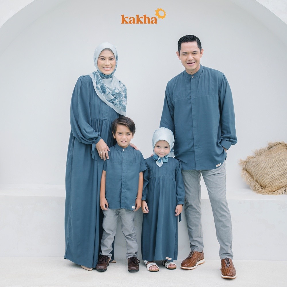 Kakha - Sarimbit Keluarga Mentawai (A) / Baju couple keluarga / Sarimbit Keluarga / Baju muslim couple BAJU LEBARAN HARI RAYA BISA COD