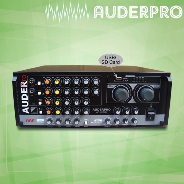 GROSIR MIXER AMPLIFIER KARAOKE AUDERPRO AP-804AM USB