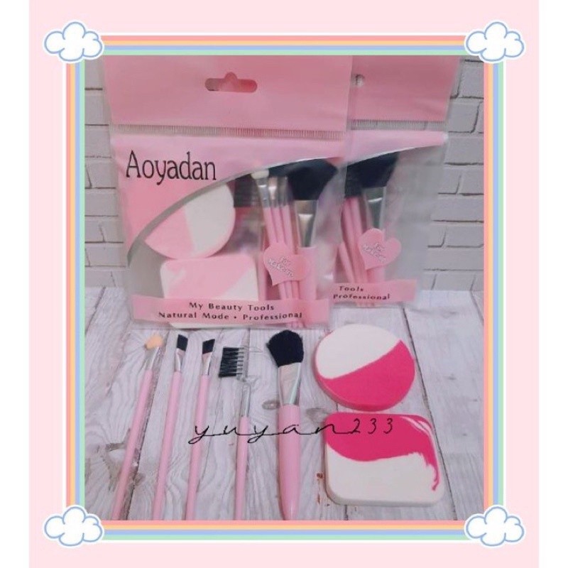 (COD) KUAS SET 7 IN 1 MAKEUP, brus ( layana store padang )