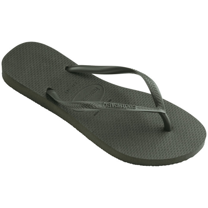 PROMO Havaianas 4896 Slim - Green Olive - Sandal Wanita - 39/40