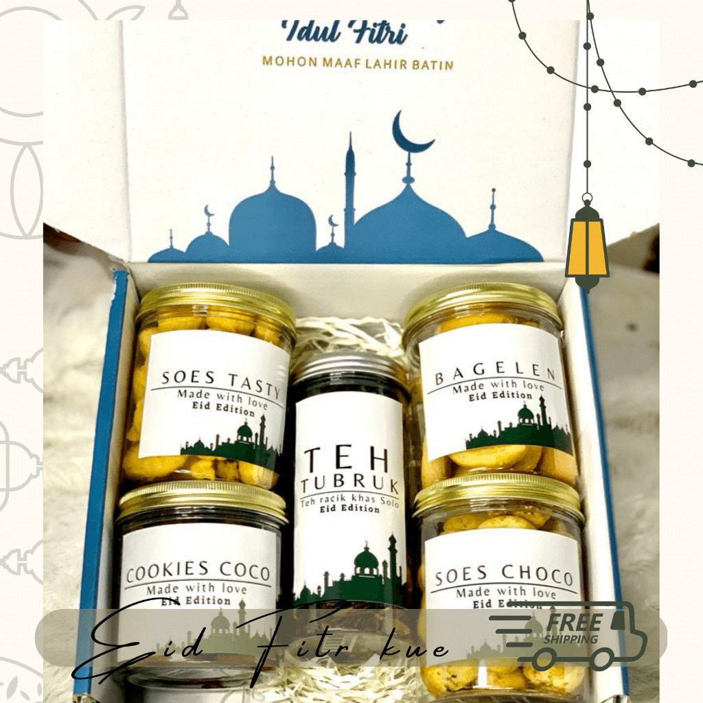

DISKON (READY DONG) Hampers lebaran idul fitri special kue parsel kado bingkisan hamper parcel