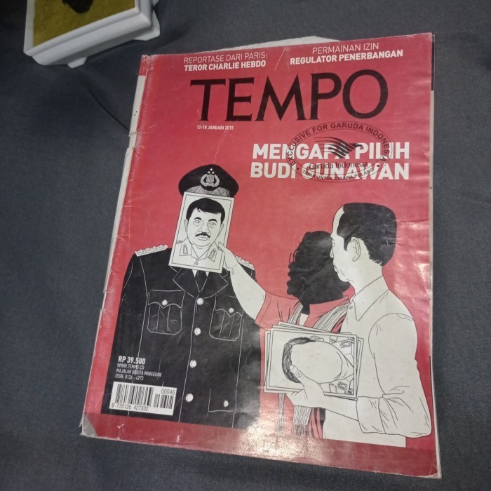 Majalah Tempo. Mengapa Pilih Budi Gunawan. Januari 2015