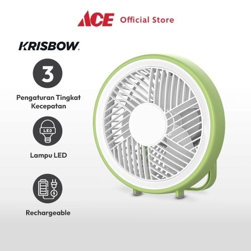 Ace Krisbow 6 Inci Kipas Angin Darurat - Portabel