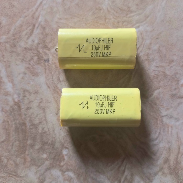kapasitor audiophiler 10uf 250v 106 capasitor audio philer 106j 10 uf 10mf