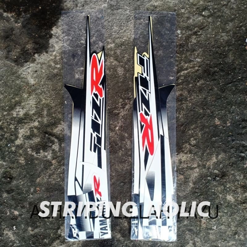 STIKER STRIPING FIZ R VARIASI SPECIAL EDITION PUTIH POLET