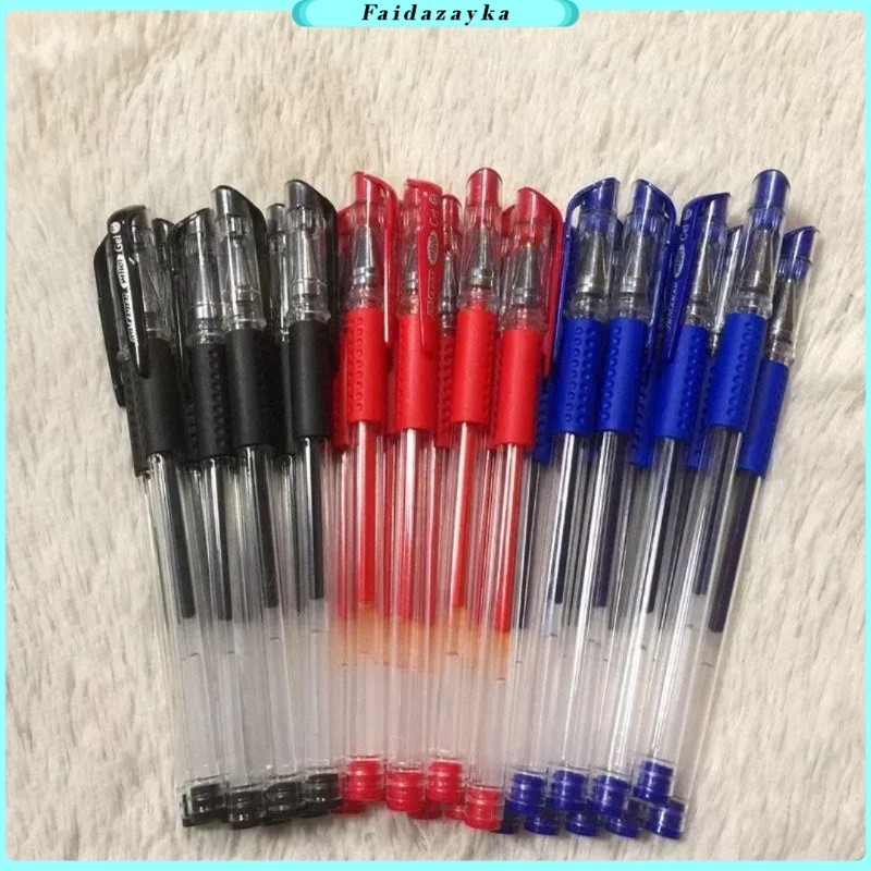 

ZAYKA== Pena Gel Hitam Pulpen My Gel Pena Aiai Premium Buat di kantor Dan sekolah