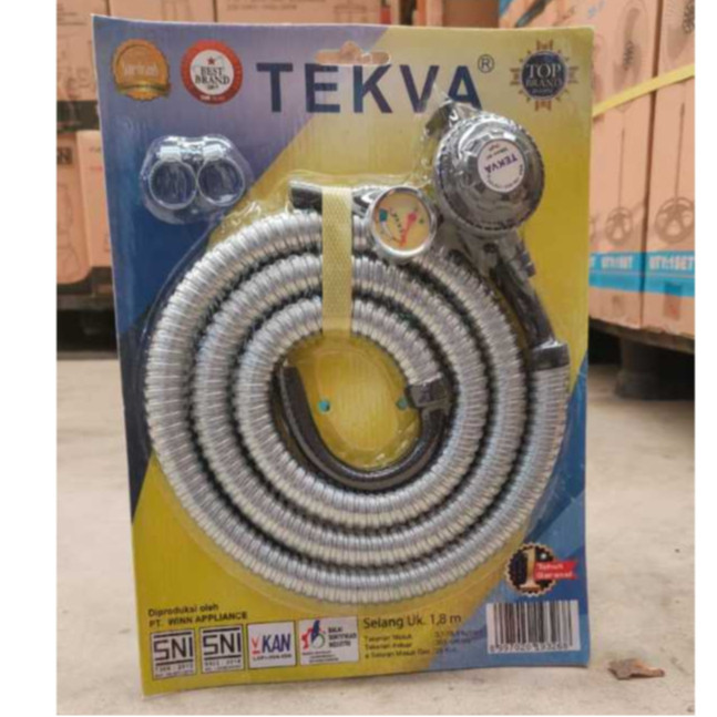 PAKET SELANG REGULATOR TEKVA W26M - SELANG PLUS REGULATOR W26M TEKVA