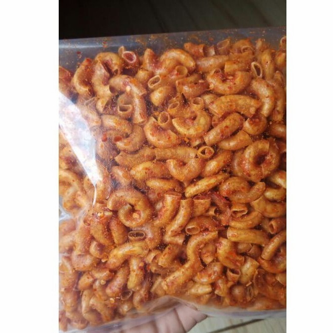 

Makaroni Bantet 500 gram Pedas Daun Jeruk/Pedas Asin/ - Pds Daun Jeruk