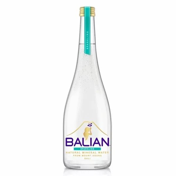 BALIAN SPARKLING NATURAL MINERAL WATER GLASS 750ML