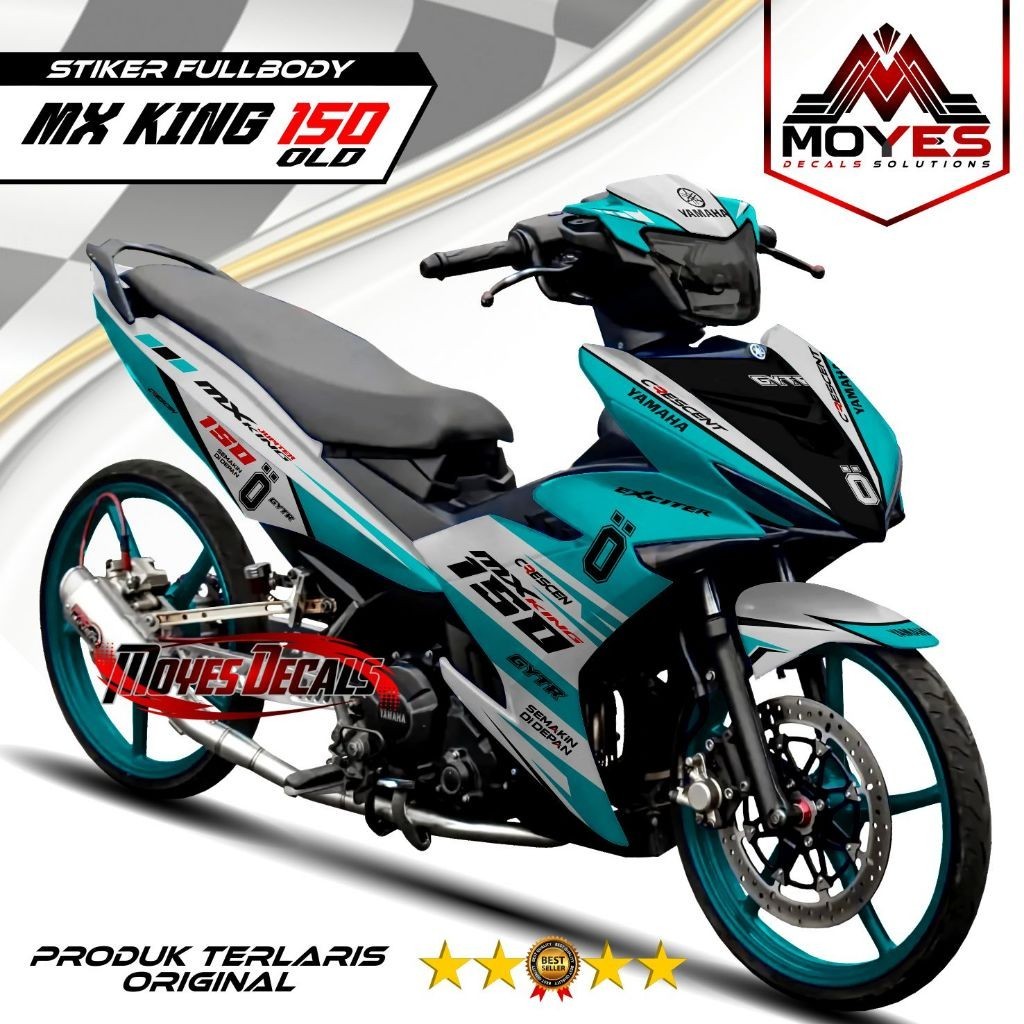 TERLARIS Decal Mx King 150 Old Fullbody Stiker Dekal Mx King 150 Old 2016 Fullbody