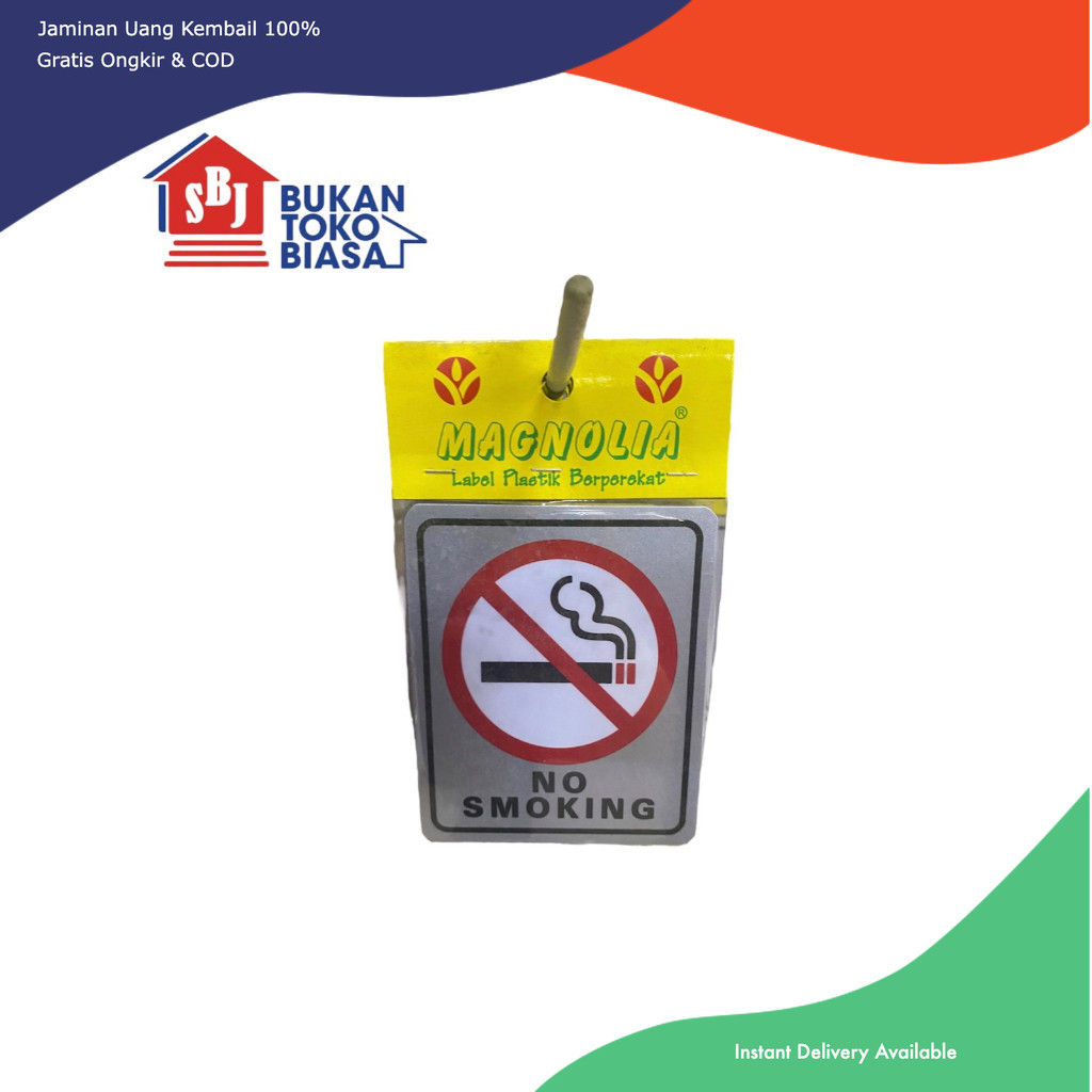 

LABEL NO SMOKING LBM-03 SL 95X115MM