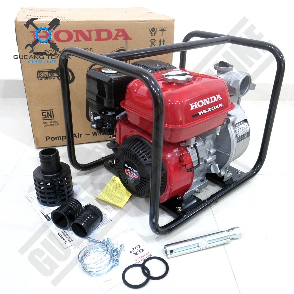 Water Pump 2" HONDA WL20XN GP160 / Mesin Waterpump Alkon 2 Inch - Pompa Air Irigrasi Sawah WL 20 XN 