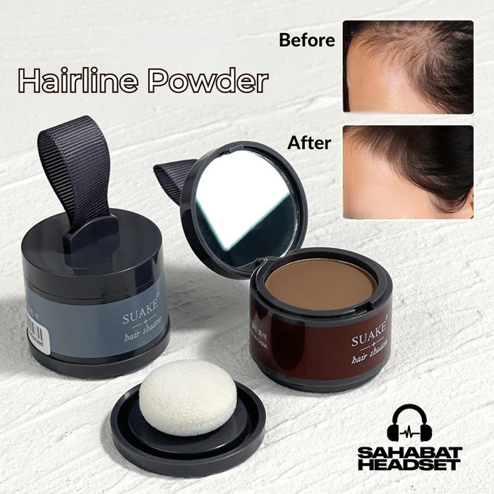 Hair Shadow Powder / Bedak Penutup Garis Rambut / Botak Penutup Uban
