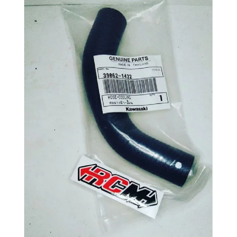 39062-1432 HOSE COOLING SELANG SLANG RADIATOR BAWAH NINJA R RR 2TAK 2T ORI ORIGINAL KAWASAKI KGP ASL