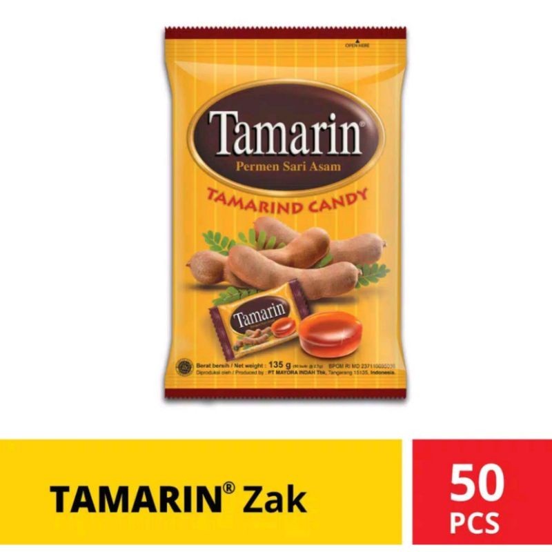 

BARU Permen Tamarin 50 pcs Per Bungkus