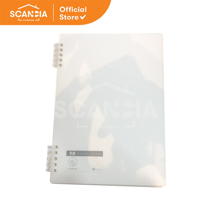 

SCANDIA Notebook B5 Nature Loose Leaf Spiral 60 Sheets (XB5691)