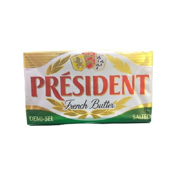 

PRESIDENT BUTTER SALTED 200GR