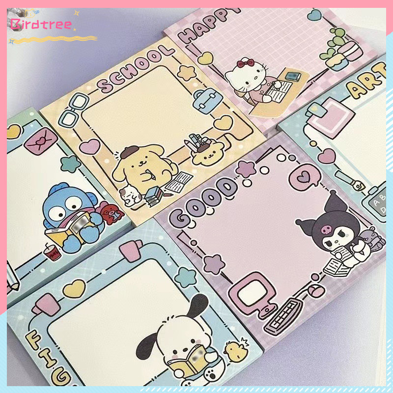 

Post-It Note Sanrio Sweetheart Bantalan Catatan Lucu Gaya Ins Kertas Catatan Dekoratif Bernilai Tinggi Siswa Feminin Dapat Disobek