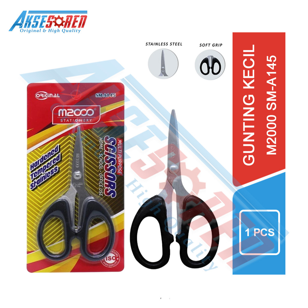 

Gunting Kecil M2000 Scissors [SM-A145] / Gunting Kertas Kain Plastik