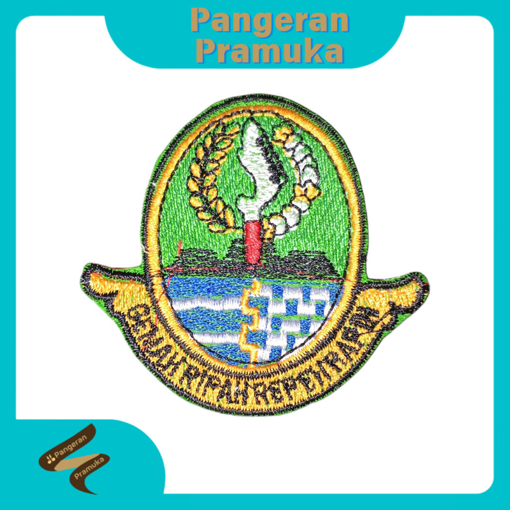 Bet Atribut Bordir PNS Logo Provinsi Jawa Barat