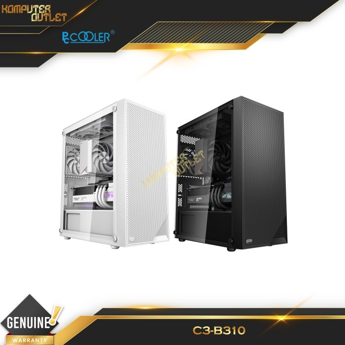 PCCooler C3-B310 Casing Komputer | PC Cooler C3B310 Micro ATX PC Case