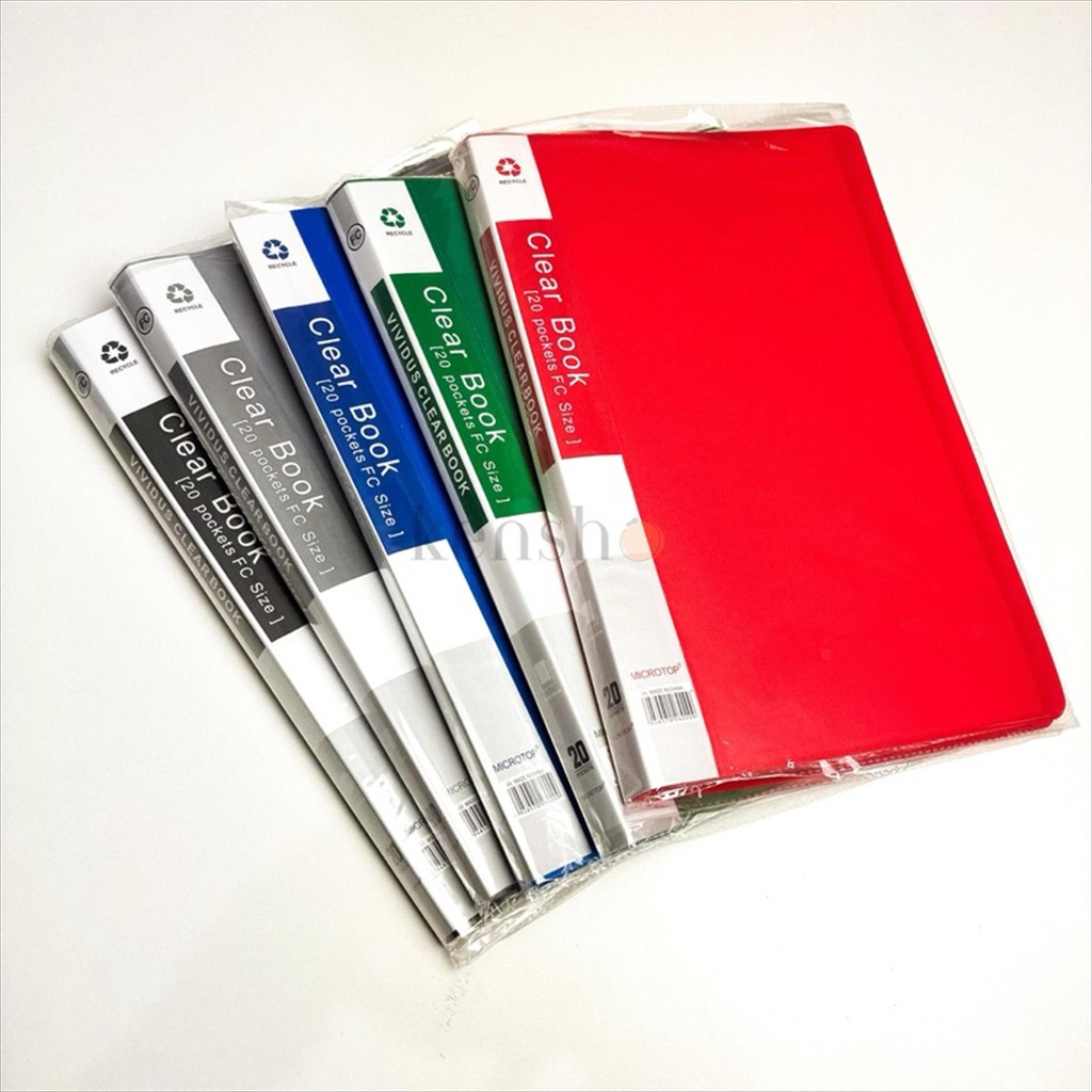 

LUCINE Dokumen Keeper F4 20 Pocket / Clear Holder Isi 20 Lembar / Document Map
