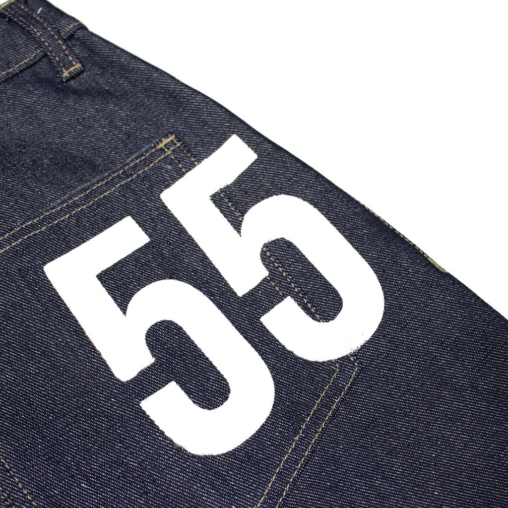 RB DEMOAN - 55 BAGGY JEANS RAW DENIM