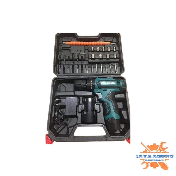 MODERN M15 Bor Baterai Tembok Batre / Cordless Drill M 15