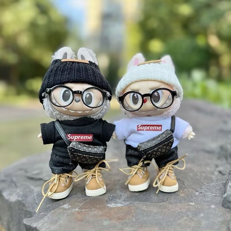 【PO】 LABUBU UPSET DUCK BONEKA BAG (ONLY BAG) LV Tas merk terlaris Aksesoris Boneka Tas  POP - MART M