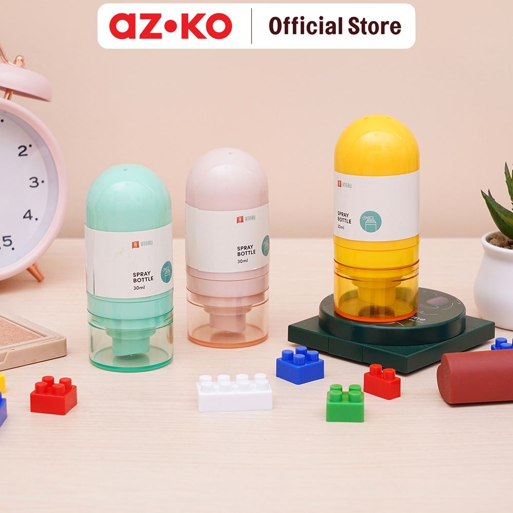 AZKO Ataru 30 ml Botol Cairan Sprayer As Upside Down Random botol semprotan serbaguna bottle sprayer