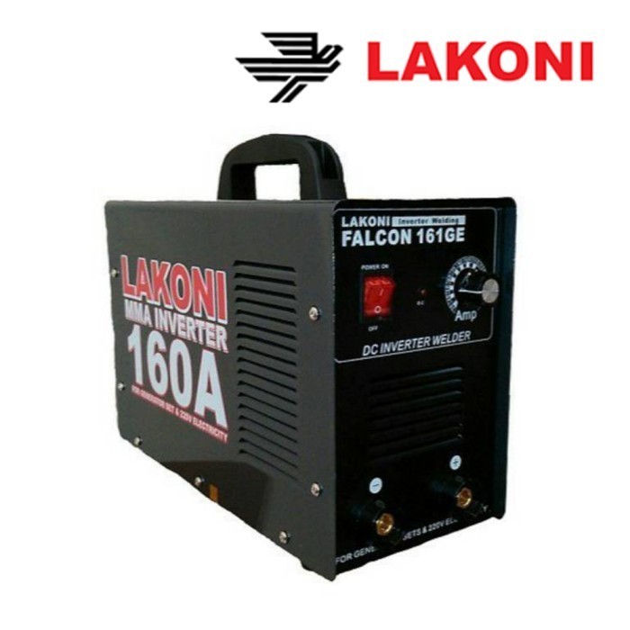 Mesin Las LAKONI 161 GE/Inventer mesin las LAKONI Falcon Hitam 161/Travo las LAKONI