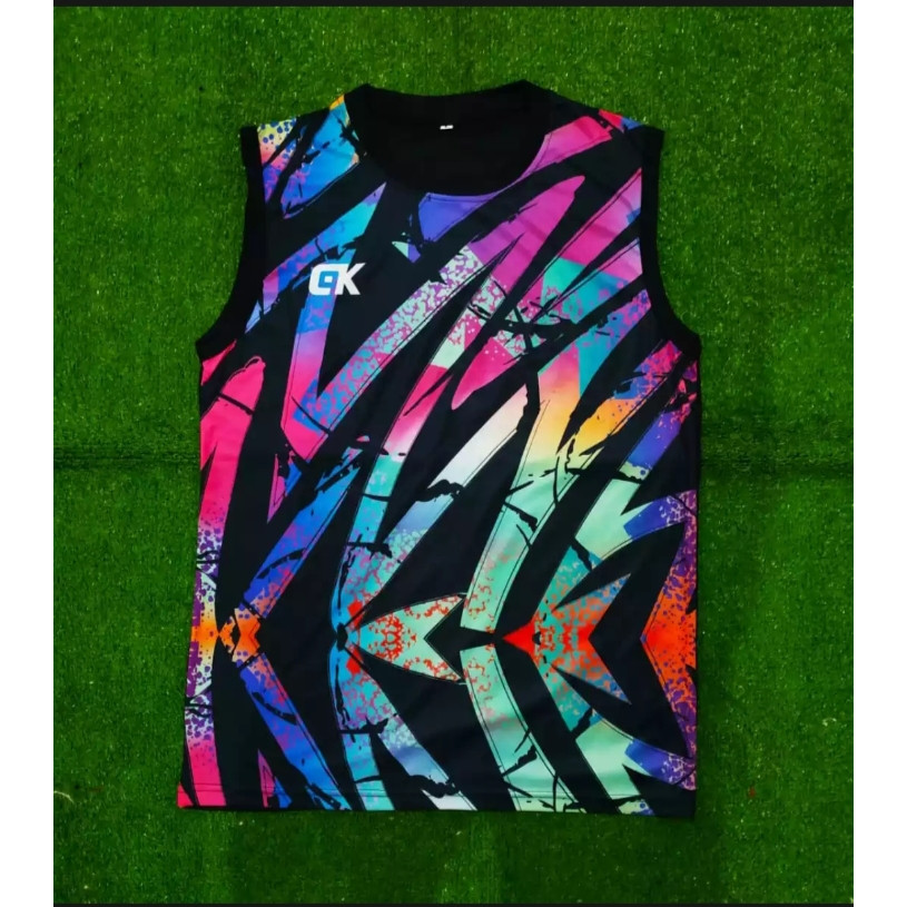 {COD} CK setelan singlet Jersey training,,singlet Volly,singlet badminton ,,kaos printing