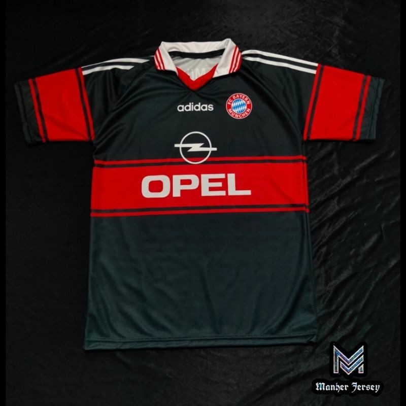 Jersey Bayern Munchen 1997 1998 1999 Full Printing Custom