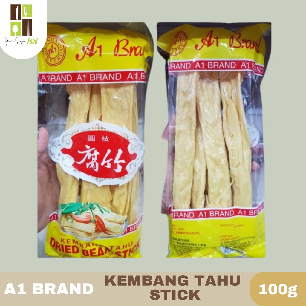 

A1 Brand Kembang Tahu Stick / Dried Bean Stick / Kembang Tahu Kering / Huki / Fucuk Kemasan 120g