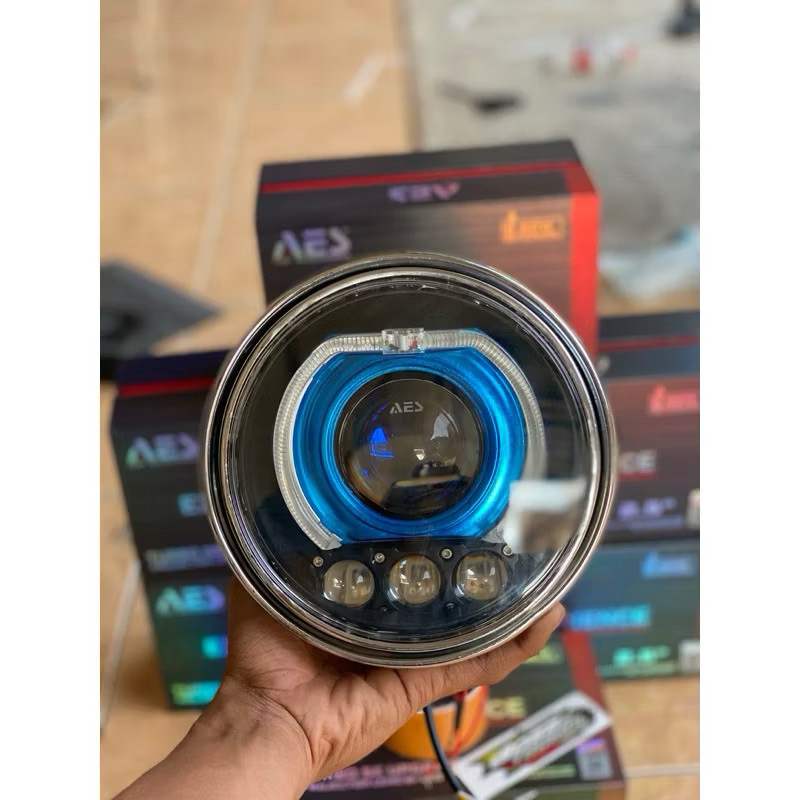 BATOK NINJA SS BILED AES TURBO EXPERIENCE 60watt DEVIL RGB LEWAH HP BLOTOT BILED NINJA SS AES TURBO 