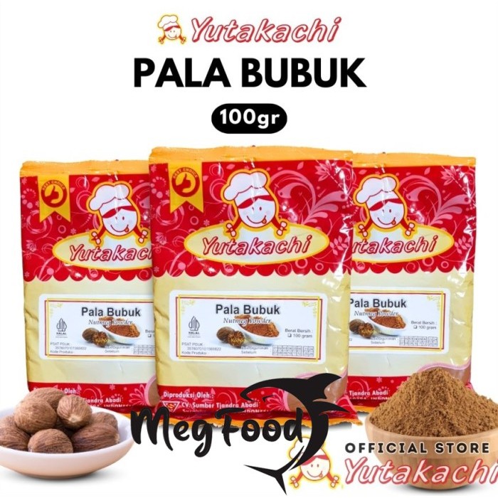 

Pala Bubuk Yutakachi Nutmeg Powder 100 Gr