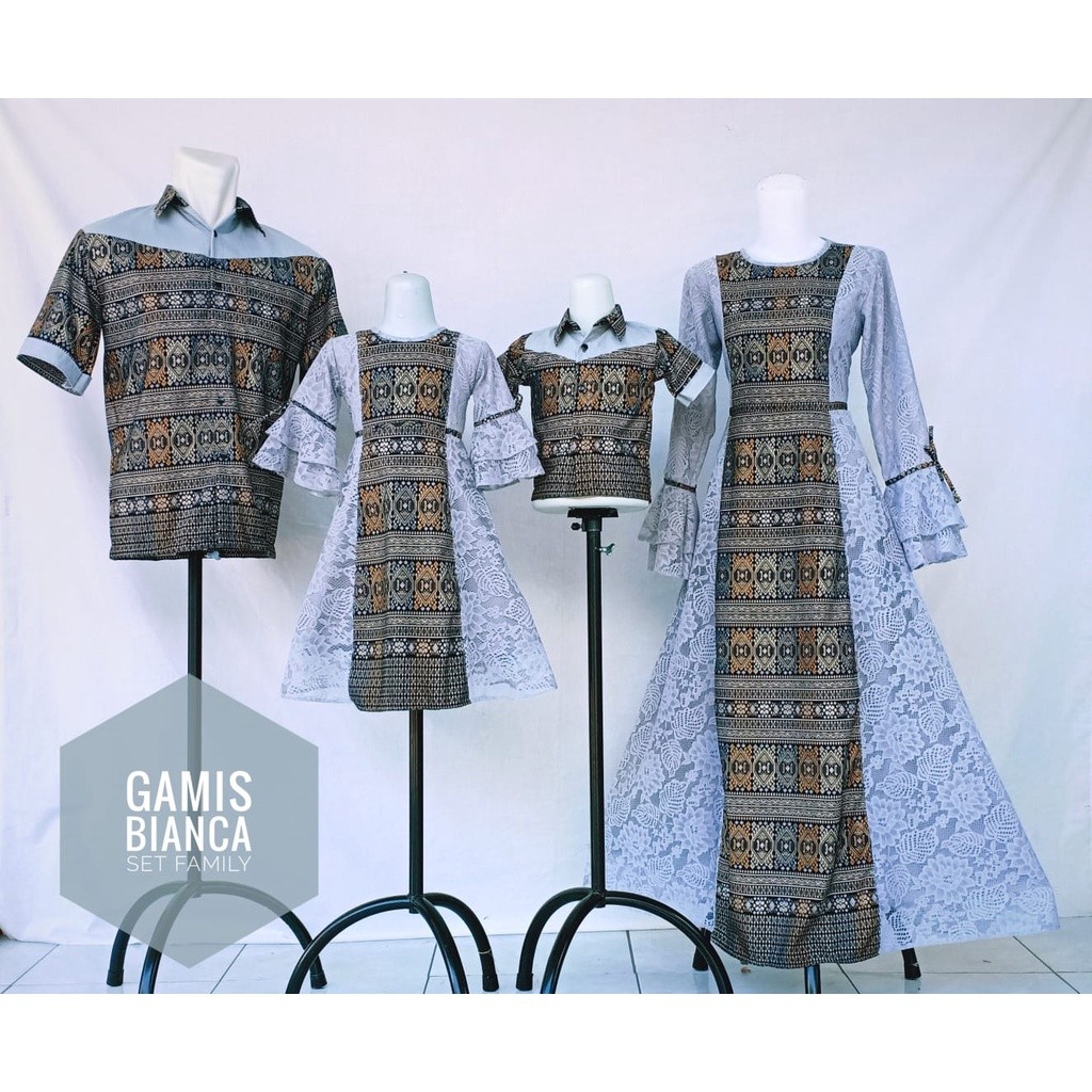 Gamis Bianca  Turkis Brokat| | Gamis Anak Perempuan | Gamis Dewasa | Baju Gamis Couple | Baju Unik |