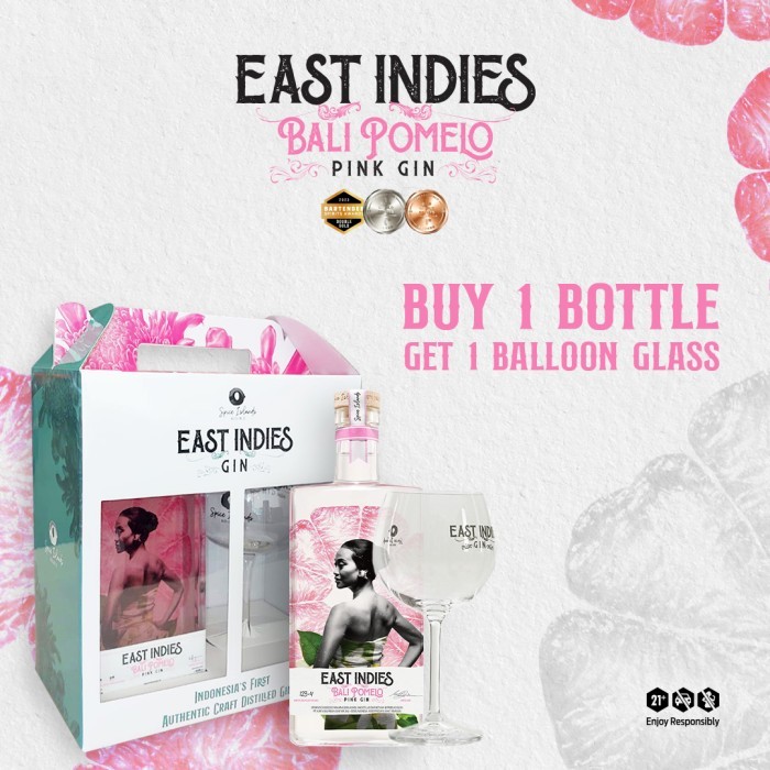 

East Indies Bali Pomelo Buy 1 get 1 Balloon Glass