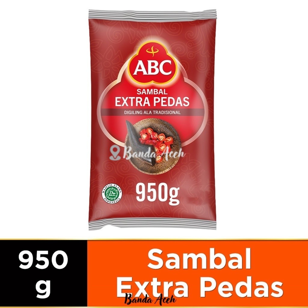 

(Aceh) ABC Saus Sambal Extra Pedas 950 g