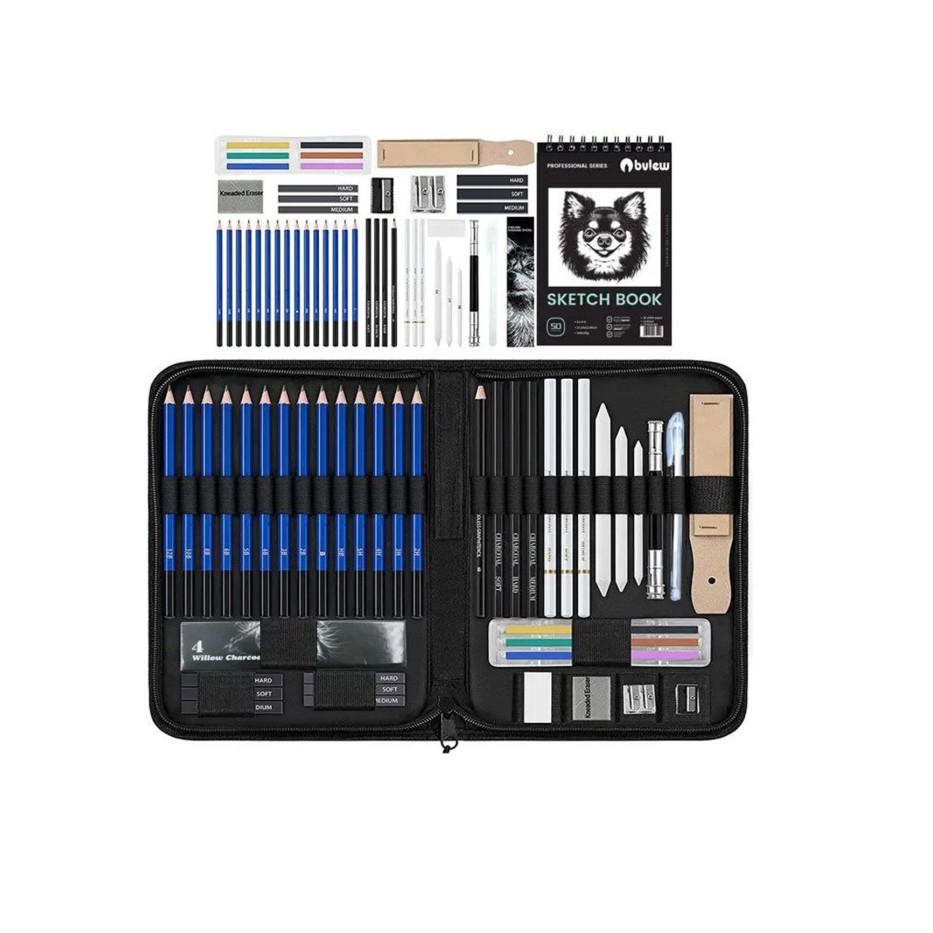 

BVIEW Profesional Sketching Art Set 48 Pcs