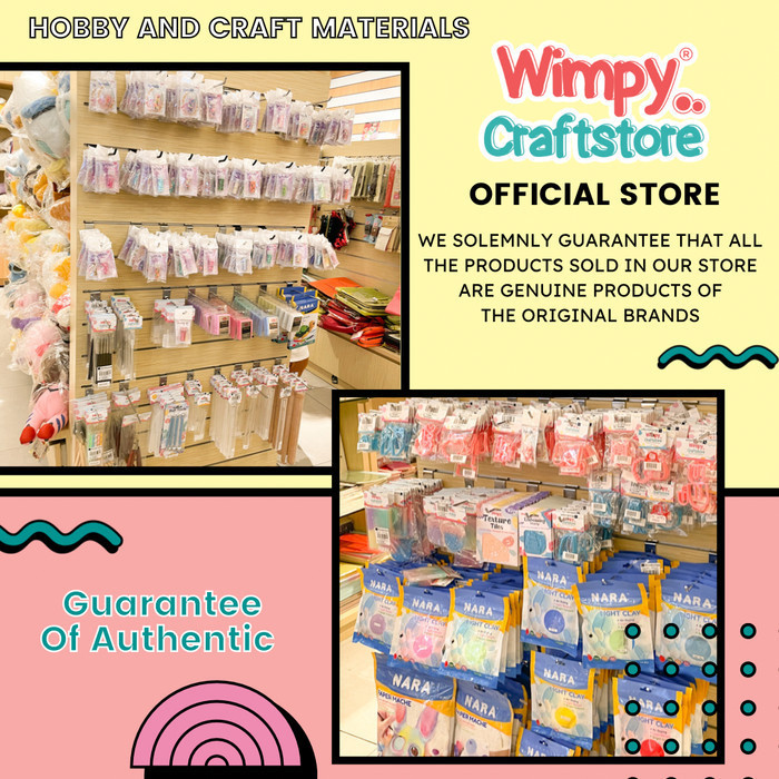 

Wimpy Bag Painting Starter KIT Melukis Tas Kanvas Art SET Painting KIT - 25x35cm, 6 Colours Paint